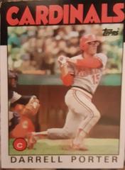 Darrell Porter #757 Baseball Cards 1986 Topps Prices