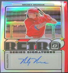 Mickey Moniak [Holo] Baseball Cards 2021 Panini Donruss Optic Retro Signature Series Prices
