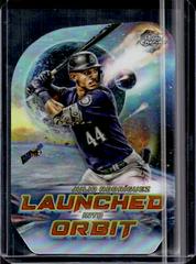 Julio Rodriguez #LIO-9 Baseball Cards 2023 Topps Cosmic Chrome Launched Into Orbit Prices