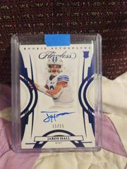 Jaren Hall [Autograph Sapphire] #119 Football Cards 2023 Panini Flawless Collegiate Prices