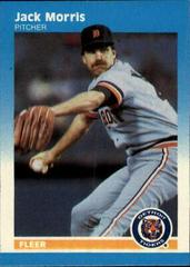 Jack Morris #70 Baseball Cards 1987 Fleer Mini Prices