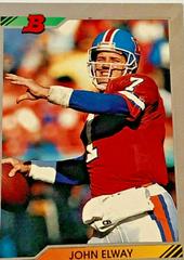 John Elway [Foil] #193 Football Cards 1992 Bowman Prices