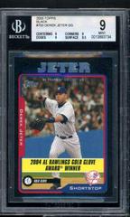 Derek Jeter [Black] Baseball Cards 2005 Topps Prices