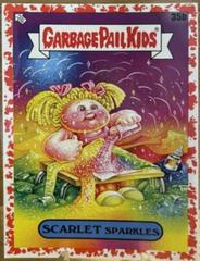 SCARLET Sparkles [Red] Garbage Pail Kids Late To School Prices