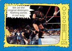 Demolition #71 Wrestling Cards 1987 Topps WWF Prices