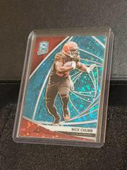 Nick Chubb [Neon Blue] #101 Football Cards 2019 Panini Spectra Prices