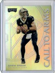 Drew Brees [Silver] #CA8 Football Cards 2020 Panini Playoff Call to Arms Prices