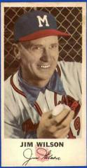 Jim Wilson #19 Baseball Cards 1954 Johnston Cookies Braves Prices