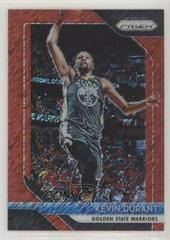 Kevin Durant [Red Shimmer] #252 Basketball Cards 2018 Panini Prizm Prices