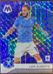 Luis Alberto [Blue Mosaic] Soccer Cards 2021 Panini Mosaic Serie A Prices