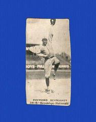 Raymond Schmandt Baseball Cards 1921 E220 National Caramel Prices