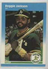 Reggie Jackson #U-49 Baseball Cards 1987 Fleer Update Glossy Prices