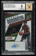 De'Andre Hunter #RD-DHT Basketball Cards 2019 Panini Donruss Optic Rookie Dominator Signatures Prices