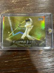 Chipper Jones [Gold Minted Refractor] Baseball Cards 2019 Stadium Club Chrome Prices