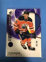 Tyler Benson [Purple] Hockey Cards 2020 SP Prices