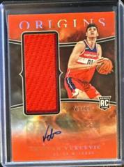 Tristan Vukcevic [Red] #23 Basketball Cards 2023 Panini Origins Rookie Jersey Autograph Prices