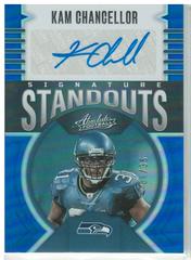 Kam Chancellor [Blue] #SS-18 Football Cards 2023 Panini Absolute Signature Standouts Prices