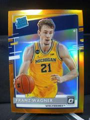 Franz Wagner [Orange] Basketball Cards 2021 Panini Chronicles Draft Picks Prices