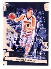 Nikola Jokic [Sapphire] Basketball Cards 2021 Panini Court Kings Prices