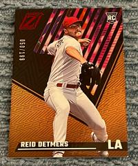 Reid Detmers [Red] #5 Baseball Cards 2022 Panini Chronicles Zenith Prices