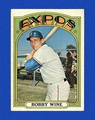 Bobby Wine Baseball Cards 1972 Topps Prices