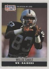 Willie Gault #153 Football Cards 1990 Pro Set FACT Cincinnati Prices