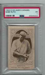 Babe Ruth Baseball Cards 1922 E120 American Caramel Prices