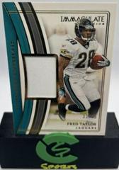 Fred Taylor #19 Football Cards 2023 Panini Immaculate Remarkable Memorabilia Prices