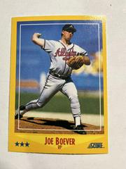 Joe Boever #542 Baseball Cards 1988 Score Prices