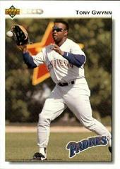 Tony Gwynn [Gold Hologram] #274 Baseball Cards 1992 Upper Deck Prices