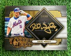 David Wright #GG-DW Baseball Cards 2022 Topps Five Star Golden Graphs Autographs Prices