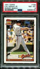 Cal Ripken Jr. #150 Baseball Cards 1991 Topps Desert Shield Prices