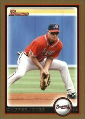 Chipper Jones [Gold] #125 Baseball Cards 2010 Bowman Prices