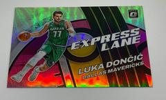 Luka Doncic [Pink] #7 Basketball Cards 2021 Panini Donruss Optic Express Lane Prices