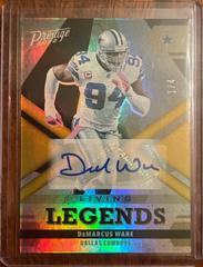 DeMarcus Ware [Autograph Gold] #LL-26 Football Cards 2022 Panini Prestige Living Legends Prices