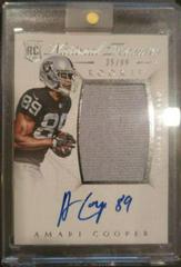 Amari Cooper [Autograph Patch] #126 Football Cards 2015 Panini National Treasures Prices