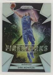 Dirk Nowitzki [Silver Prizm] #29 Basketball Cards 2018 Panini Prizm Fireworks Prices