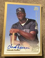 Choo Freeman [Certified Autograph] Baseball Cards 1999 Topps Traded Prices