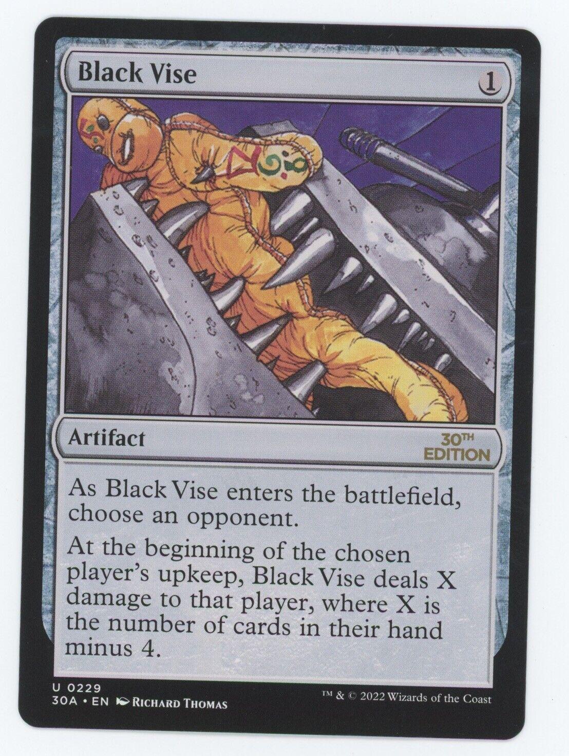Black Vise 526 Prices Magic 30th Anniversary Magic Cards