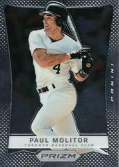 Paul Molitor #143 Baseball Cards 2012 Panini Prizm Prices