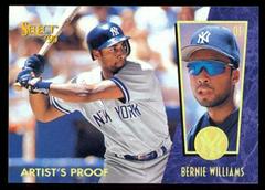 Bernie Williams #28 Baseball Cards 1995 Select Prices