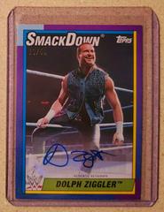 Dolph Ziggler [Purple] Wrestling Cards 2021 Topps Heritage WWE Autographs Prices
