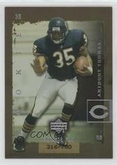Anthony Thomas [UD Star Rookies] #233 Football Cards 2001 Upper Deck Rookie F/X Prices