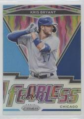 Kris Bryant [Carolina Blue Prizm] #FR-12 Baseball Cards 2021 Panini Prizm Fearless Prices