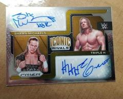 Shawn Michaels, Triple H Wrestling Cards 2022 Panini Prizm WWE Iconic Rivals Dual Autographs Prices