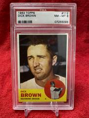 Dick Brown #112 Baseball Cards 1963 Topps Prices