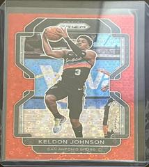 Keldon Johnson [Fast Break Red Prizm] #210 Basketball Cards 2021 Panini Prizm Prices