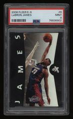 LeBron James [Essential Credentials Now] Basketball Cards 2006 Fleer E-X Prices