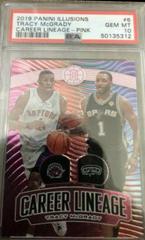 Tracy McGrady [Pink] #6 Basketball Cards 2019 Panini Illusions Career Lineage Prices
