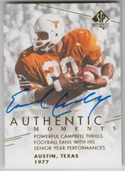 Earl Campbell [Autograph] Football Cards 2014 SP Authentic Prices